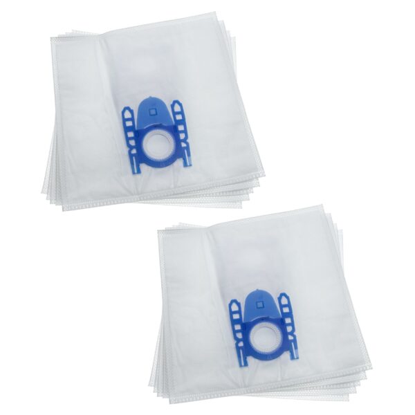 10x Sacos para Aspirador Kärcher 69043290, 6.904-329.0 - vhbw Microfibra