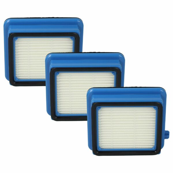 Conjunto de 3 Filtros de Substituição vhbw para Aspiradores Bork (ASPK9, 140117409023)