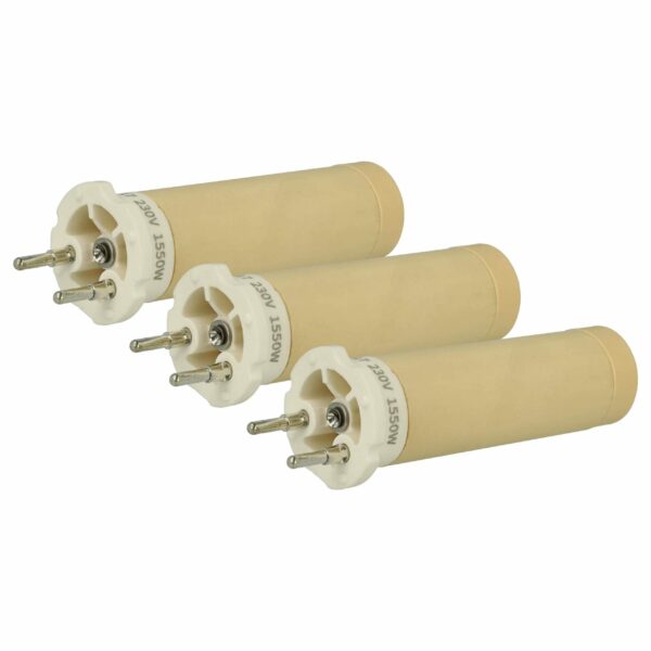 3x Elemento Aquecedor Cerâmico para Pistola de Ar Quente Leister - Substitui Leister 142.717