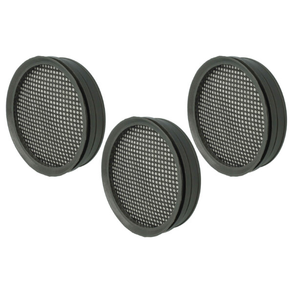 3x Filtros de Substituição vhbw para Aspiradores Philips CP0948/01, FC8009/01
