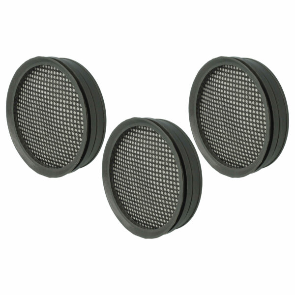 3x Filtros de Substituição vhbw para Aspiradores Philips CP0948/01, FC8009/01