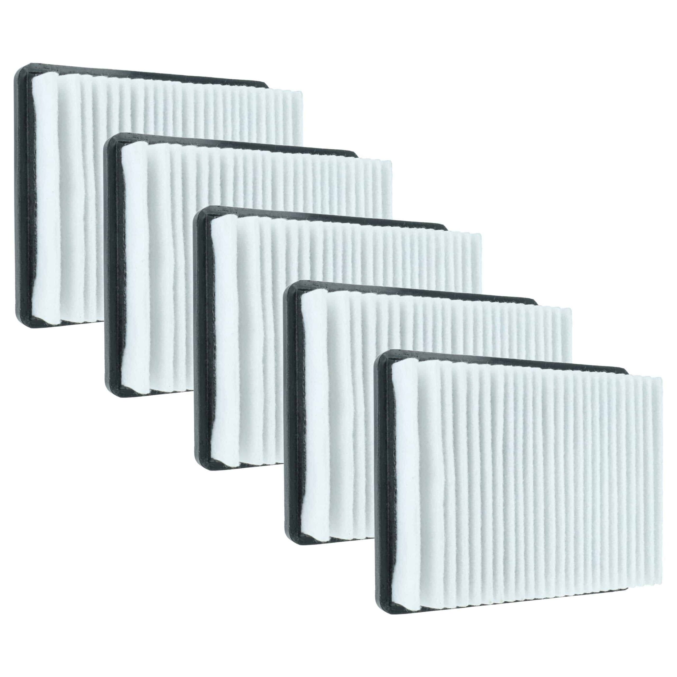 Pack de 5 Filtros de Ar vhbw para Varredor Tennant e Máquinas de Limpeza