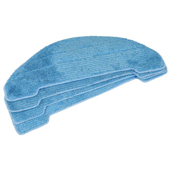 Jogo de Panos de Limpeza (4 unidades) para Aspirador Robô Bagotte BG700 - Microfibra vhbw