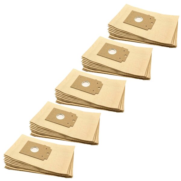50x Sacos para Aspirador vhbw equivalentes a Bosch tamanho K - Papel