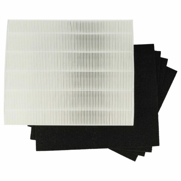 Conjunto de 5 Filtros vhbw para Purificador Winix 123050, 15HC, WRF15-HC - Filtro HEPA e Carvão Ativado