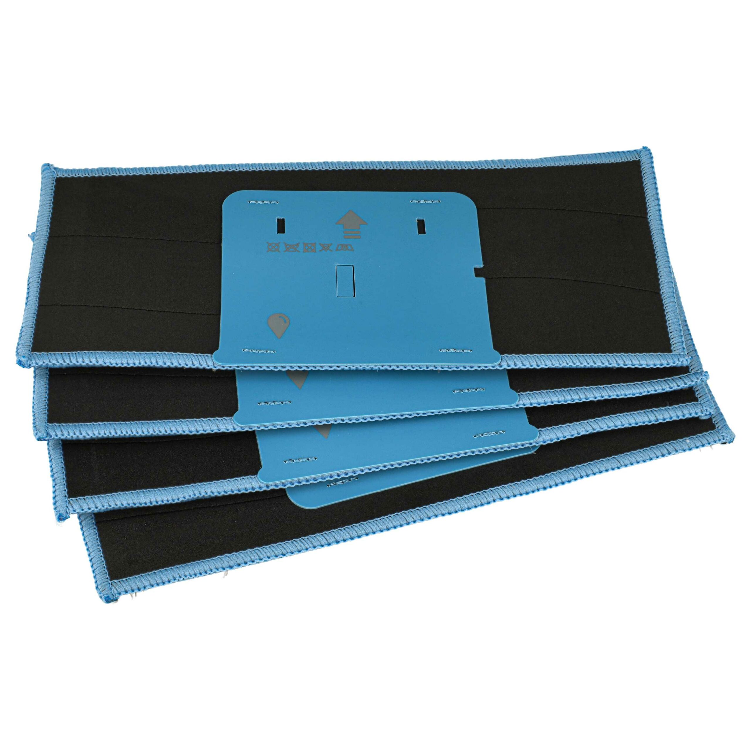 Jogo de 4 Panos de Limpeza para iRobot Braava Jet M6, M6134 - vhbw - Image 2