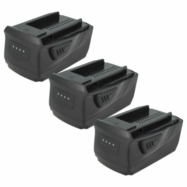 Pack 3 Baterias vhbw 21.6V 6000mAh Li-Ion para Hilti (substitui 2018498, 2136393, 2136395, 2183185)