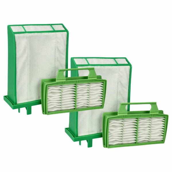 Conjunto de 2 Filtros vhbw para Aspirador Sebo 6696ER