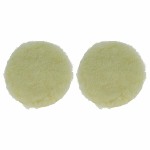 2x Disco de Polimento vhbw Compatível com Bosch 2609256049 - 125 mm Diâmetro