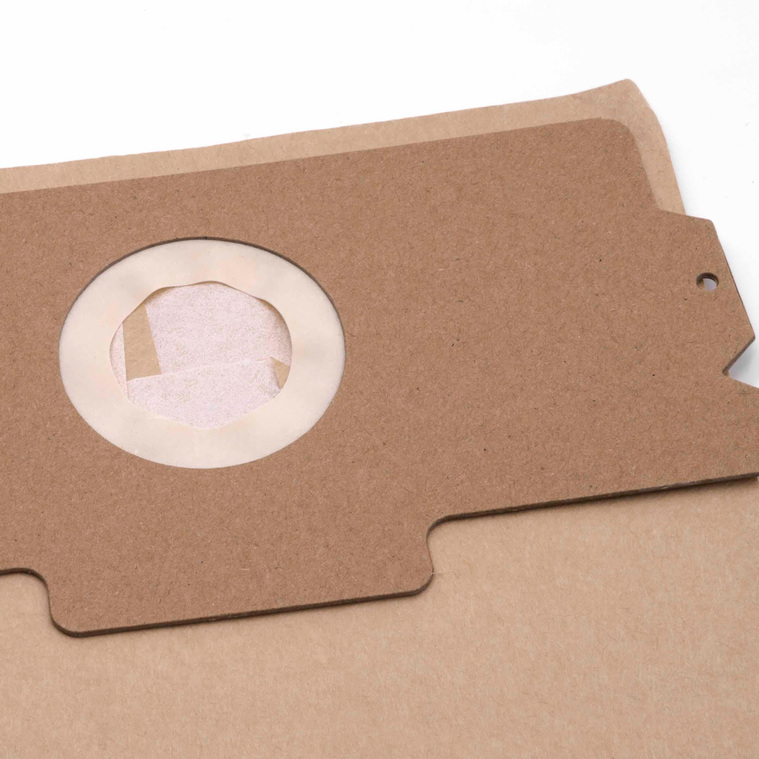 50x Sacos para Aspirador vhbw em Papel para AEG e Singer (Tamanho 11 / 13)