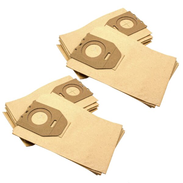 Pack 20 Sacos de Aspirador em Papel Adix PH 140 para Satrap - vhbw