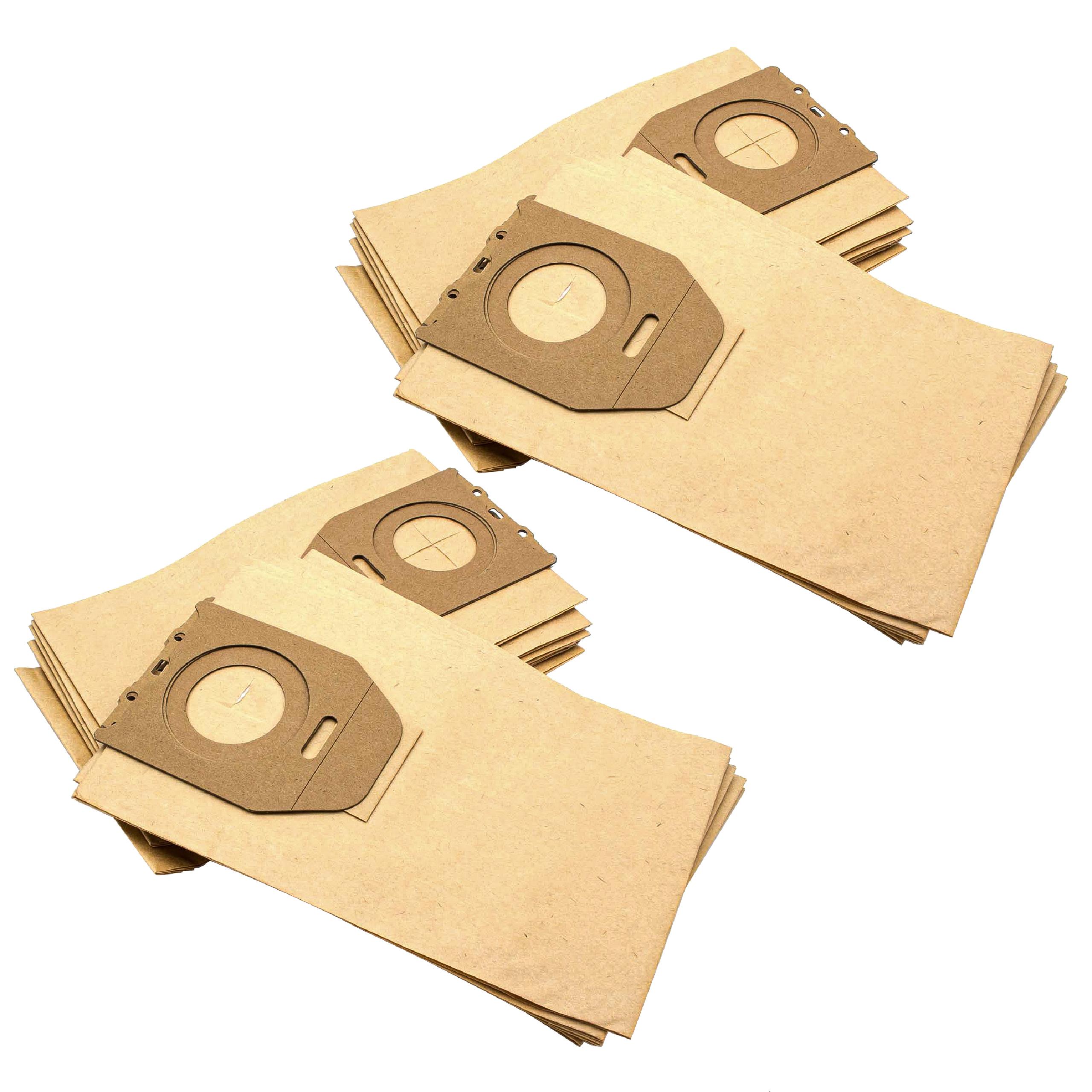 Pack 20 Sacos de Aspirador em Papel Adix PH 140 para Satrap - vhbw