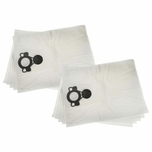 10x Sacos para Aspirador Nilfisk 107419590 - vhbw Microfleece