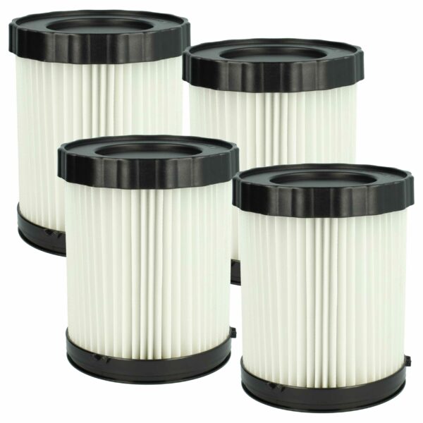 4x Filtro Cartucho vhbw Compatível com Bosch 1 600 A01 1RT, 2 608 000 663