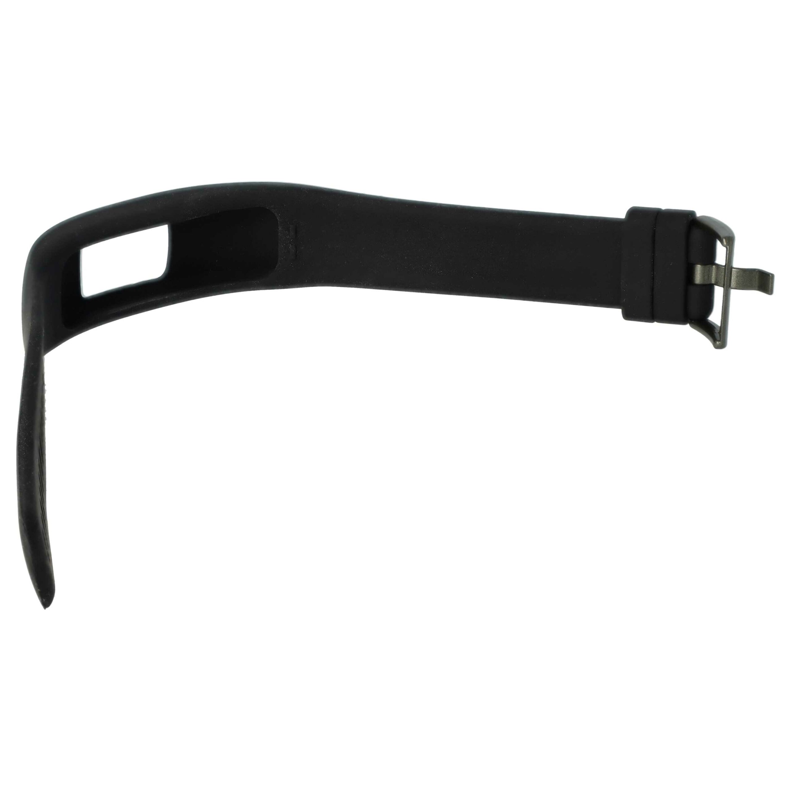 Pulseira para Garmin Vivofit - Silicone Preto, 23 cm - Image 2