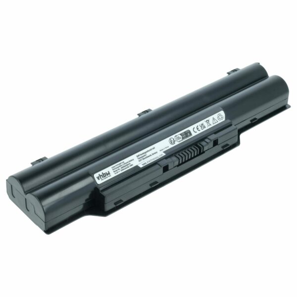 Bateria para Fujitsu vhbw 5200 mAh 10.8V Li-polymer (CP293541-01, CP293550-01, CP355510-01)