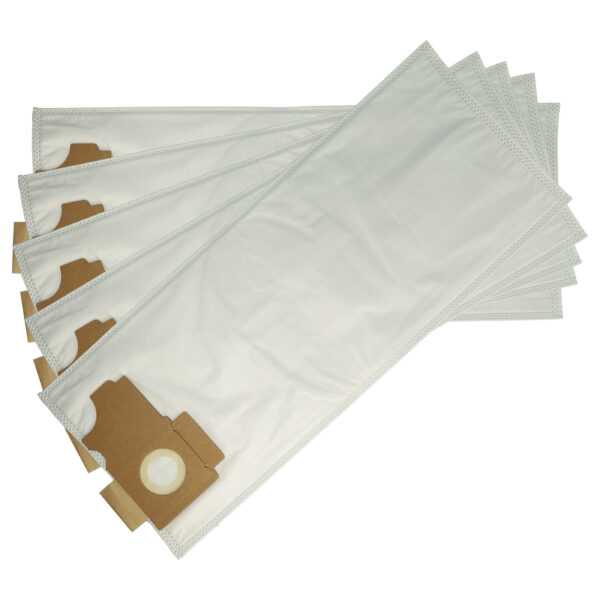 5x Saco para Aspirador Kärcher 6.904-311.0 - vhbw Microfleece