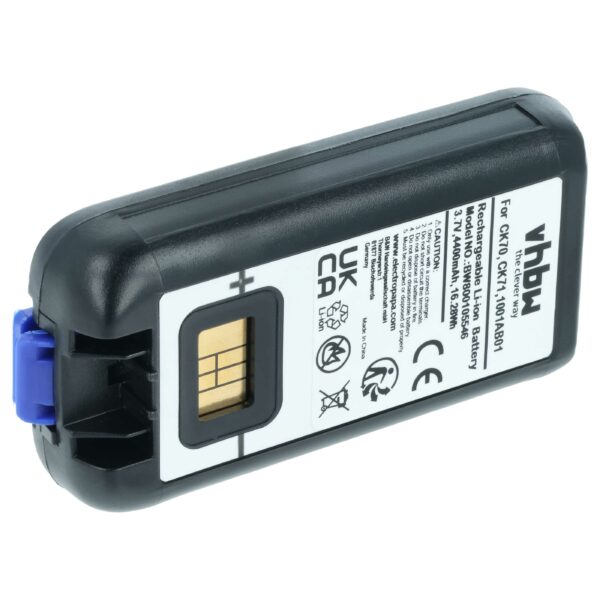 Bateria vhbw para Intermec CK70, CK71 (4400mAh, 3.7V)