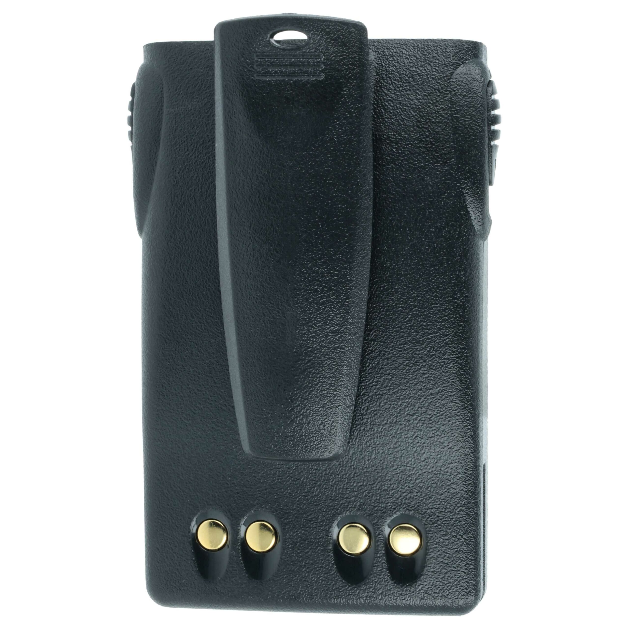 5x Baterias vhbw para Rádio Huntec PB200, LB-62L 1200 mAh 7.4 V Li-Ion + Cliper de Cinto - Image 4