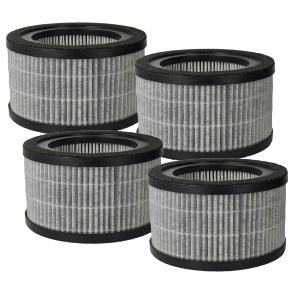 Conjunto 4x Filtros de Substituição para Beurer 68007 - Pré-filtro + HEPA + Carvão Ativo