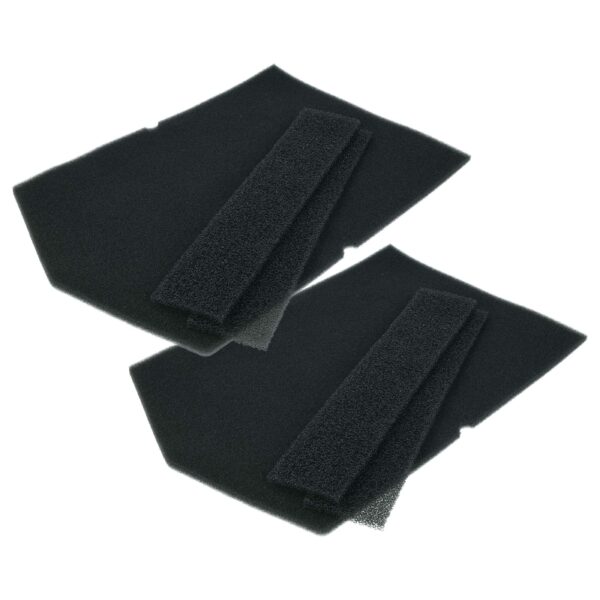 Conjunto de Filtros de Espuma (6x) Compatível com Miele 7358901, 9688381, 9057930 para Máquina de Secar Roupa