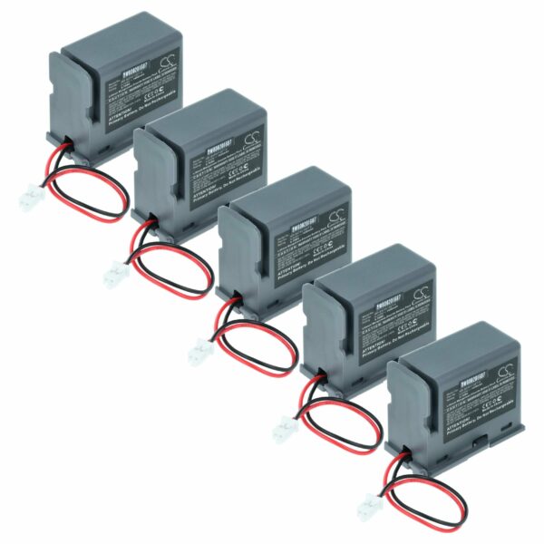 Baterias vhbw 6V Li-MnO2 para Controlador CNC Mitsubishi MR-BAT6V1SET-A - 1450 mAh (Pack 5x)