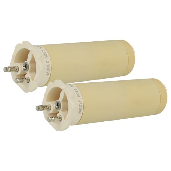2x Elemento Aquecedor Cerâmico vhbw para Pistola Leister 101.365