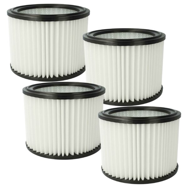 4x Filtros de Substituição vhbw para Aspiradores Hitachi/HiKOKI 4100601