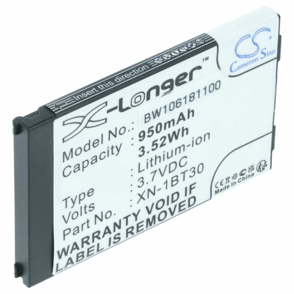 Bateria vhbw para Sharp XN-1BT30, CE-BL150 - 950 mAh 3.7 V Li-Ion