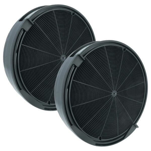 2x Filtro de Carvão Ativado para Coifa Miele - Substitui AEG 50239787000, 4002000117, 50240320007