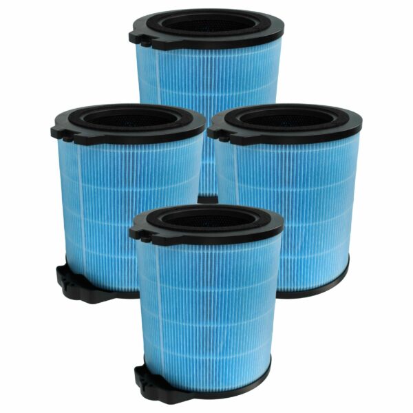 4x Filtro HEPA com Carvão Ativado para Hoover Air Humidifier - Substitui Candy U97, 35602347