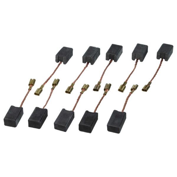 10x Escovas de Carvão Substituição Rupes 47.105 / 47.105/10 - 5,9 x 7,95 x 13,3 mm