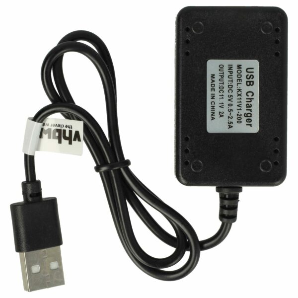 Cabo USB de Carregamento para Baterias RC com Conector JST-XH 4P - 55 cm