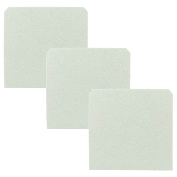 3x Filtro Motor Substituto para Philips 432200493671, CP0137/01, 11 x 11,3 cm