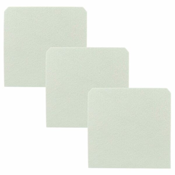 3x Filtro Motor Substituto para Philips 432200493671, CP0137/01, 11 x 11,3 cm
