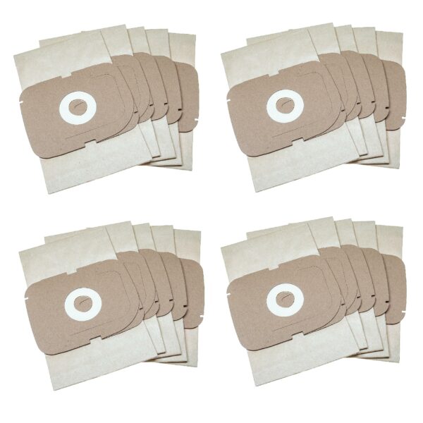 20x Saco para Aspirador vhbw para Lux AP11, Intelligence, S115 - Papel