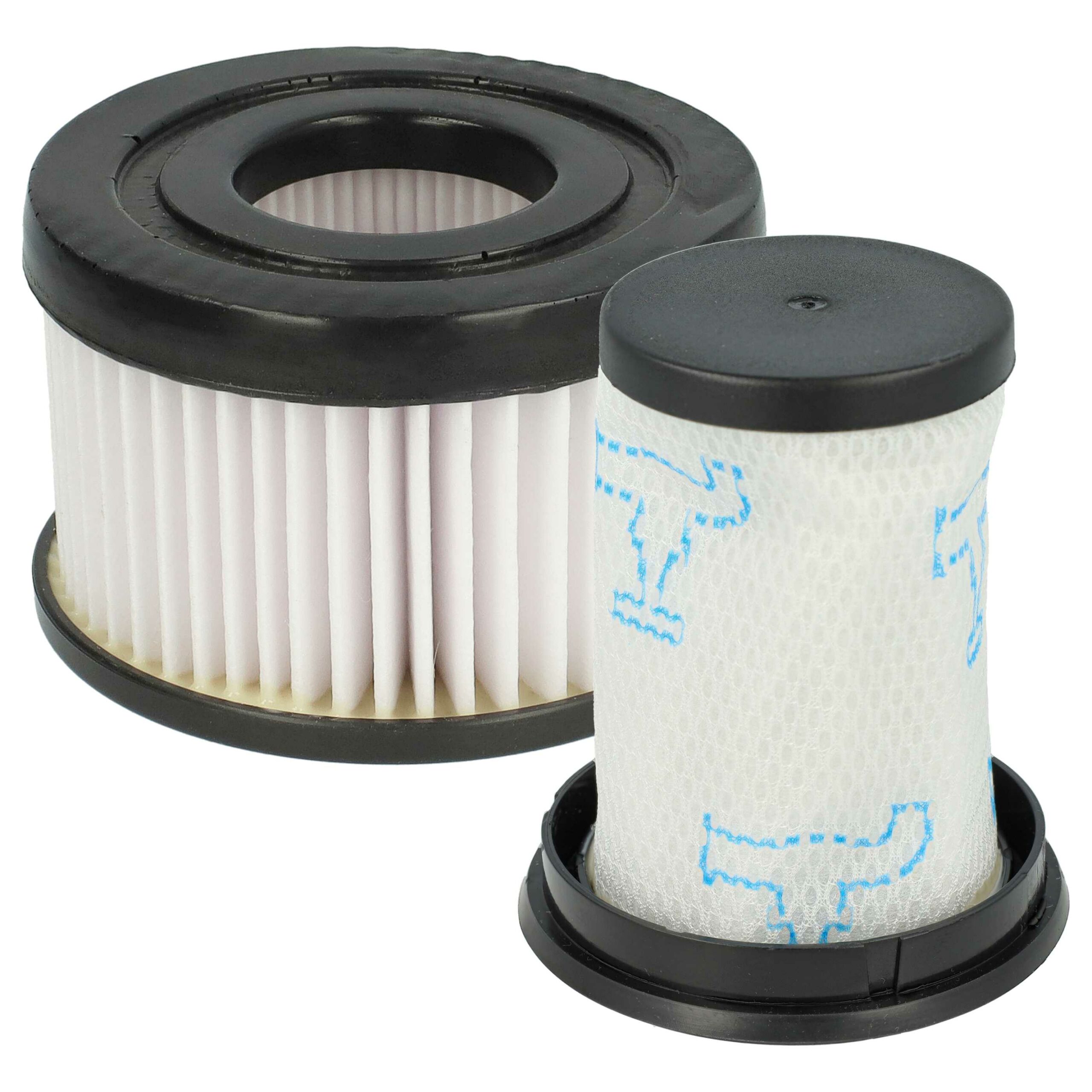 Conjunto de Filtros vhbw para Aspirador Rowenta Air Force Flex 7.6 cm