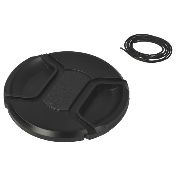 Tampa Objetiva 77 mm para Câmara - com Pega Interior, Plástico, Preta
