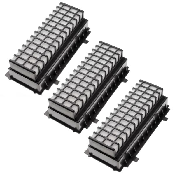 Pack 3x Filtro de Substituição vhbw para Aspirador Bosch 573928, 00577281