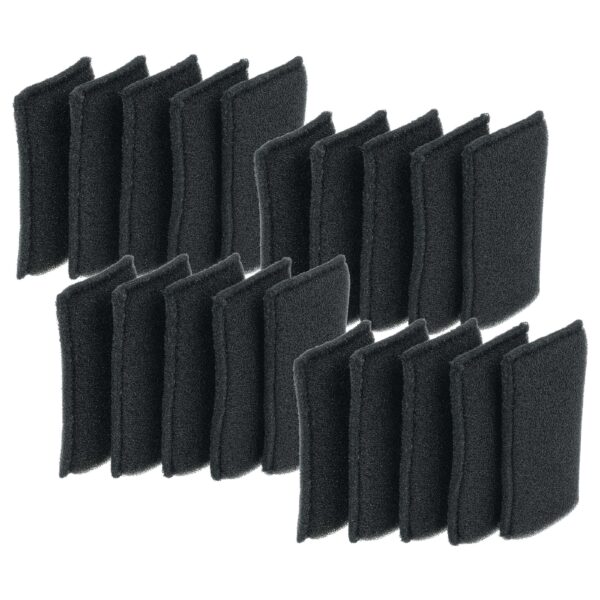 Pack de 20 Filtros de Espuma para Aspirador Einhell - Substitui 2351135