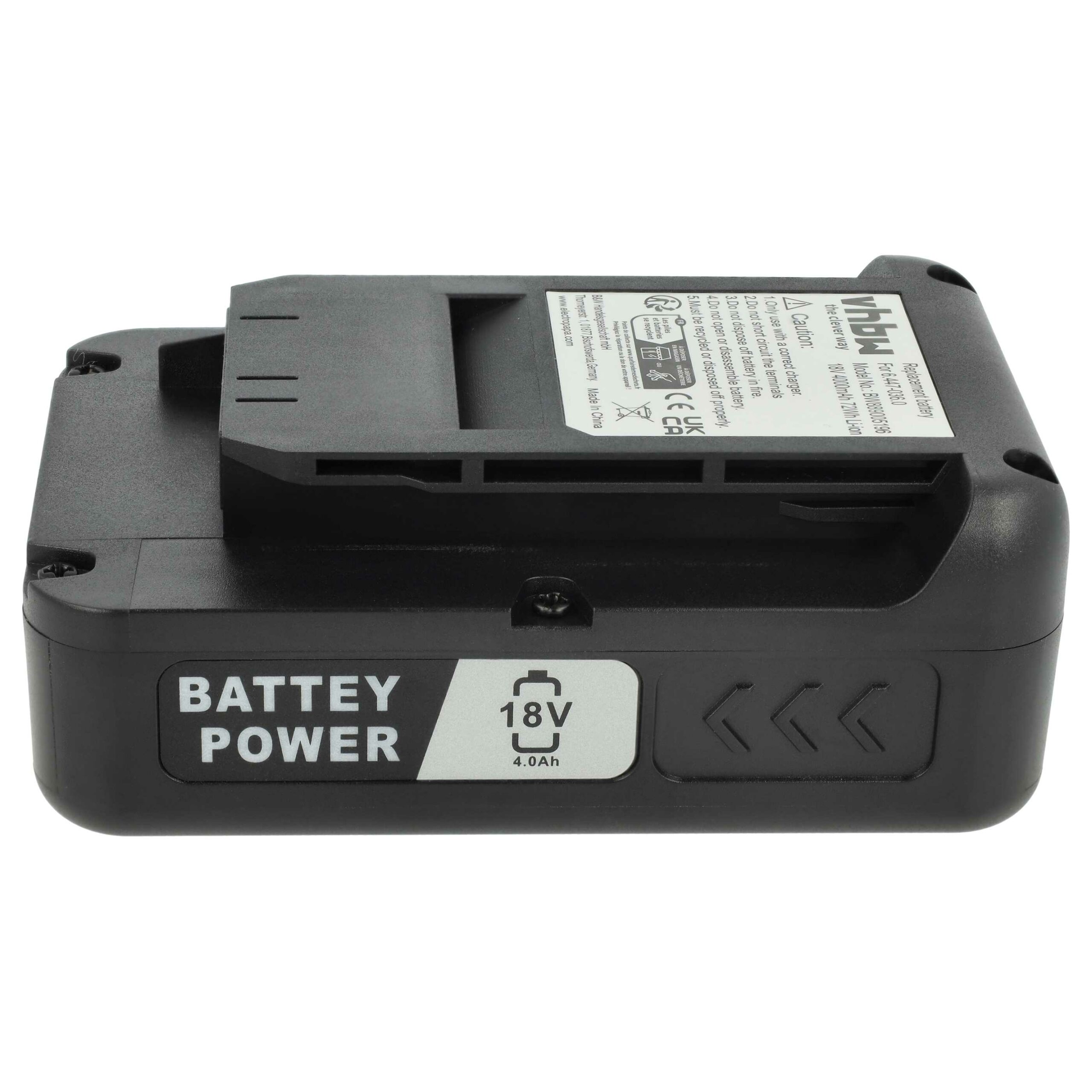 Bateria vhbw 18V 4000 mAh Li-Ion para Ferramentas Kärcher - Image 3