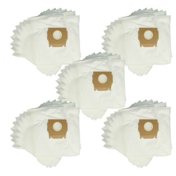 Pack de 50 Sacos para Aspirador Moulinex 9A82030 - vhbw Microfibra