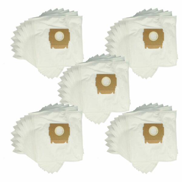 Pack de 50 Sacos para Aspirador Moulinex 9A82030 - vhbw Microfibra