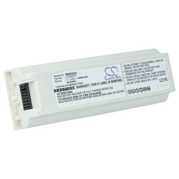 Bateria vhbw para equipamento médico Mindray LI23I001A, 2108-30-66176 4400 mAh 11.1 V