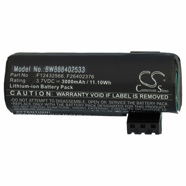 Bateria vhbw para Ingenico F12432566, F26402376 - Scanner POS - 3000 mAh 3.7 V