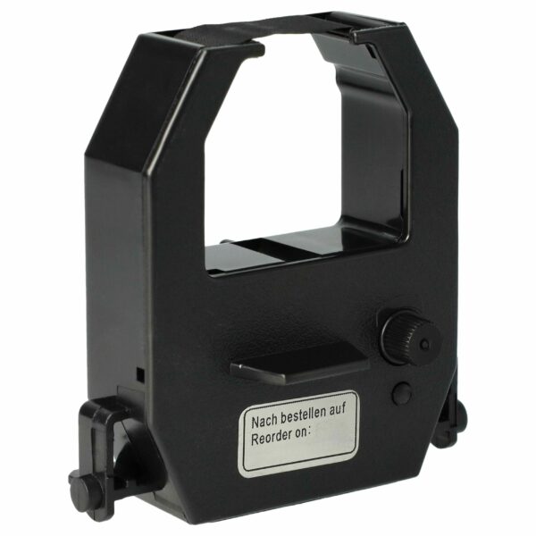 Fita de Tinta vhbw para Impressora Amano CE-315150, CE-315152 - Preta