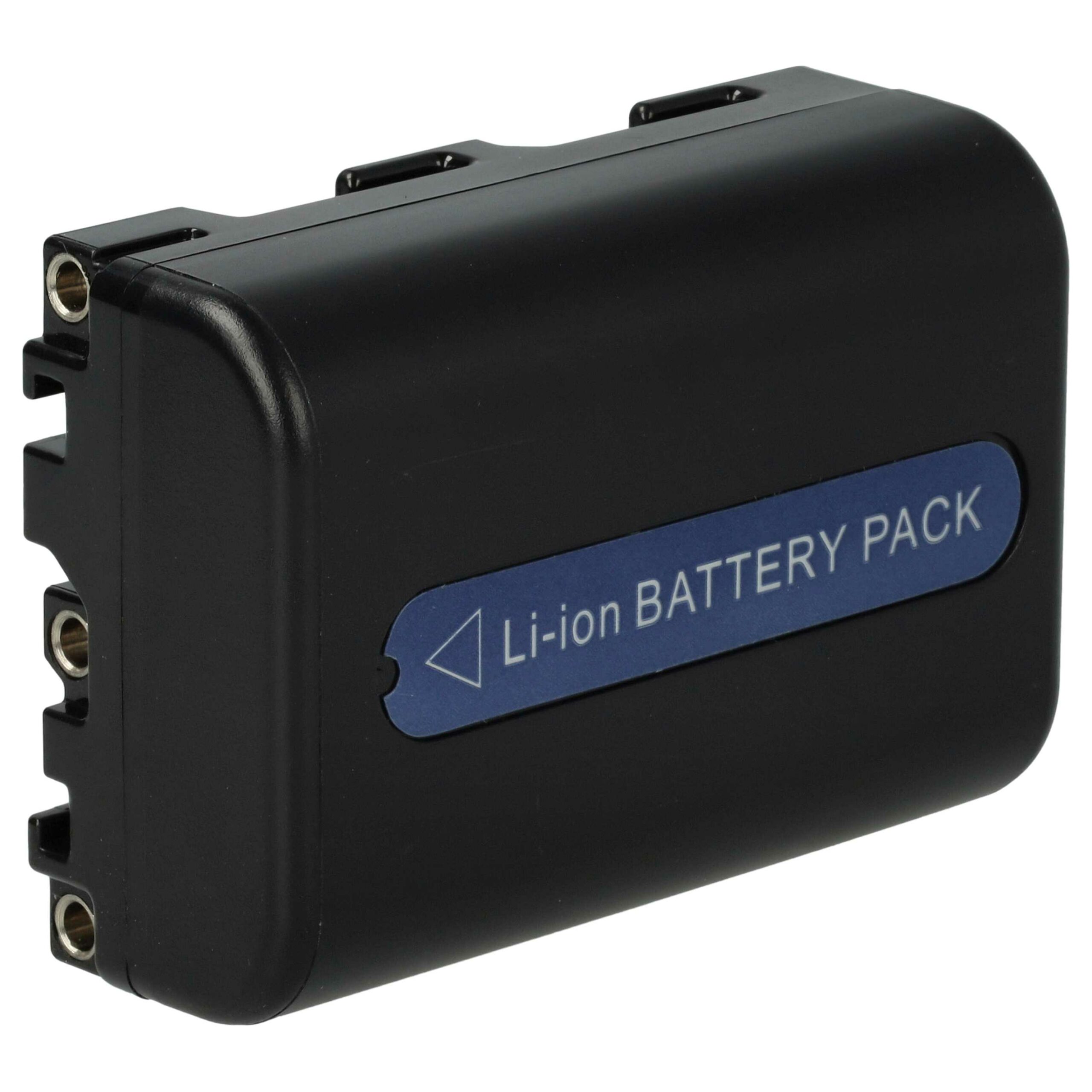 Bateria para Câmara de Vídeo Sony vhbw - Compatível NP-FM30, NP-FM50, NP-FM55H, NP-FM70, NP-FM90 - 1400 mAh 7.4V Li-Ion - Image 2