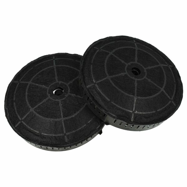 2x Filtro de Carvão Ativado de Substituição para AEG 405517113/8, Zanussi - 17,2 cm