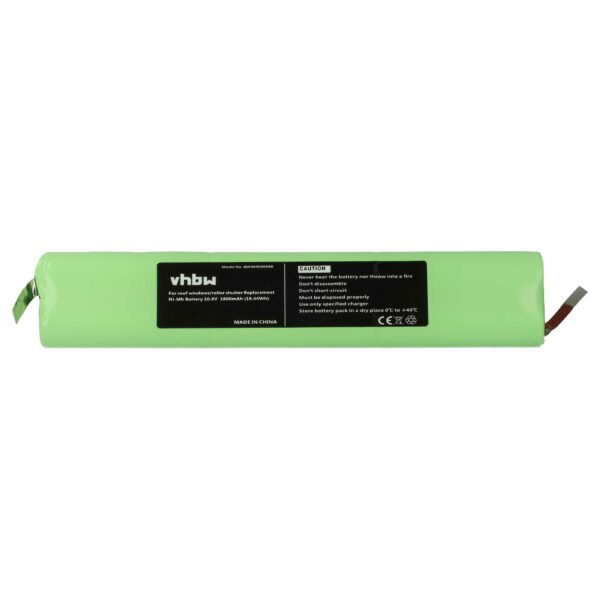 Bateria vhbw para Persiana Velux 946987, 946930, 946933 - 1800 mAh 10.8 V NiMH