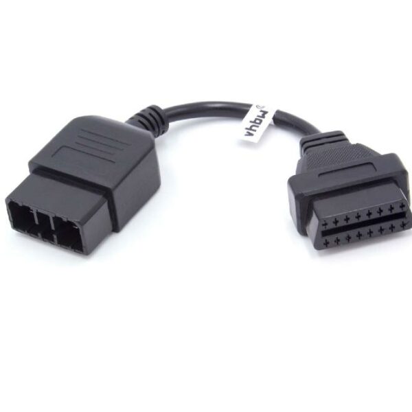 Adaptador OBD2 vhbw 9 Pinos OBD1 para OBD2 para Automóveis Subaru